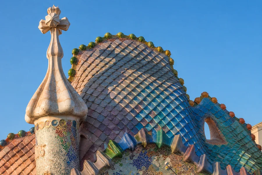 Casa Batlló Dragon Rooftop
